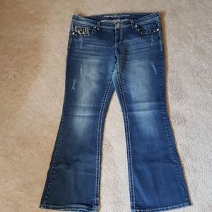 Vanity bootcut jeans